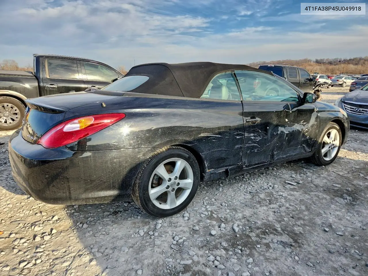 4T1FA38P45U049918 2005 Toyota Camry Solara Se
