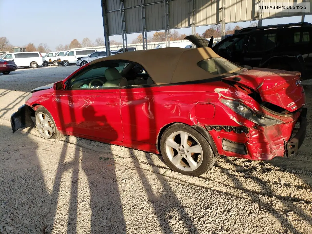 4T1FA38P45U064225 2005 Toyota Camry Solara Se