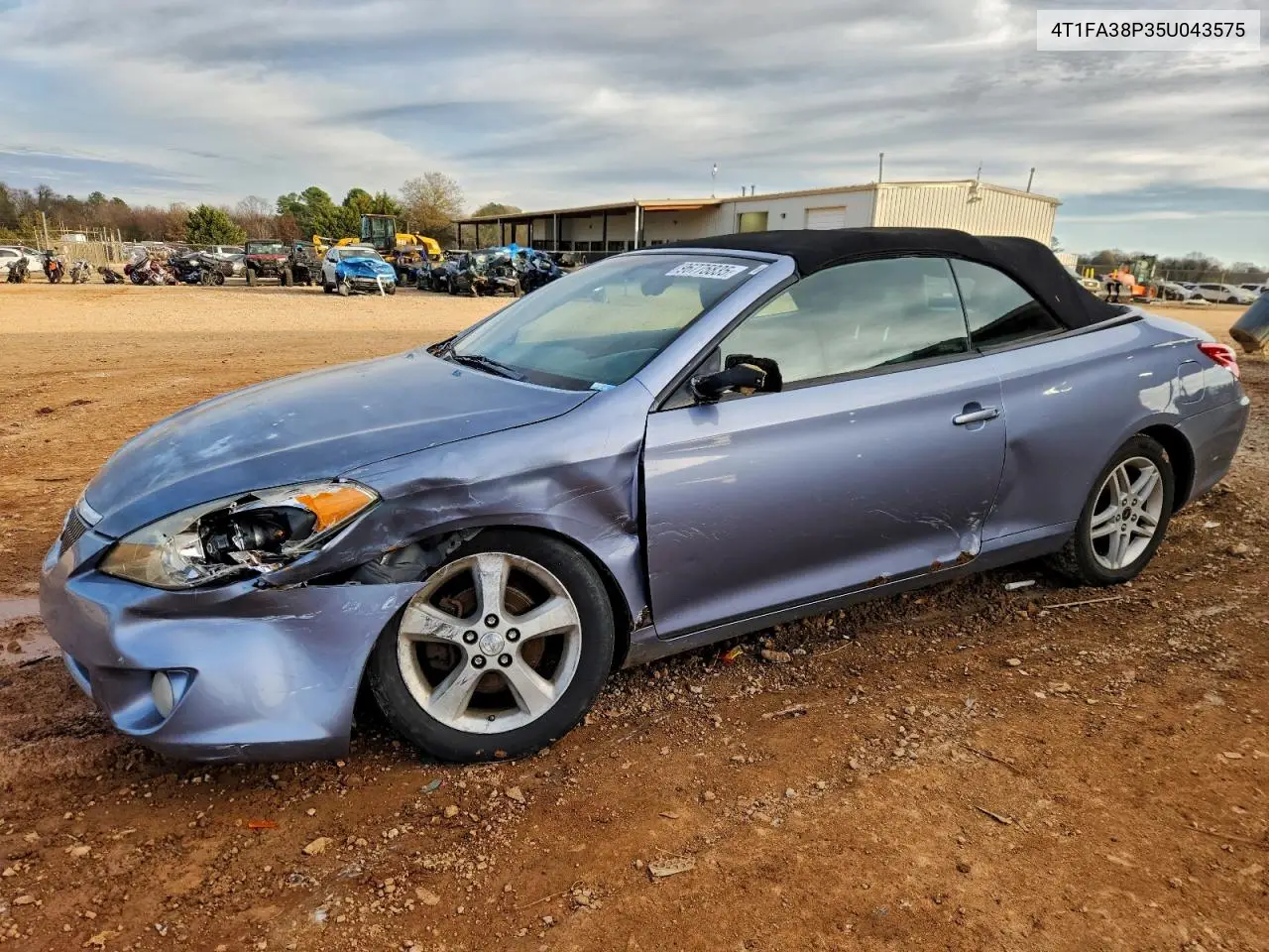4T1FA38P35U043575 2005 Toyota Camry Solara Se