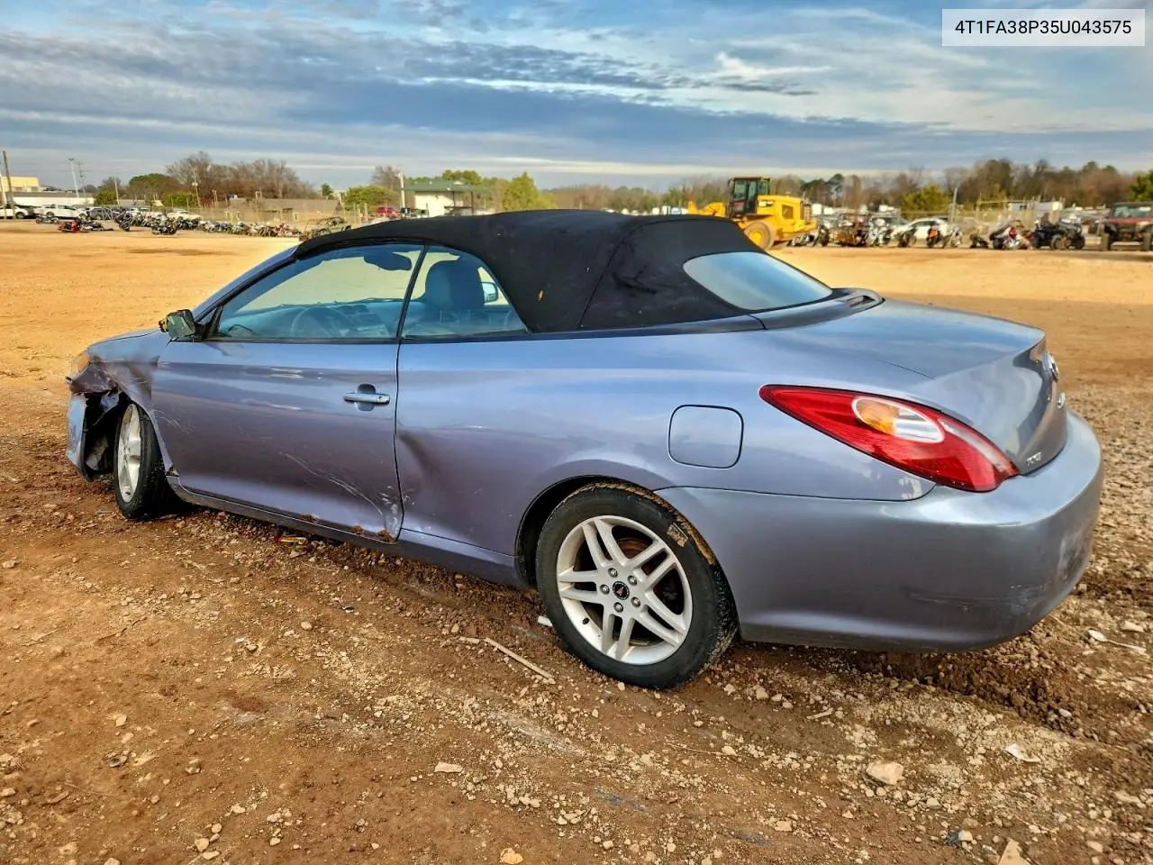 4T1FA38P35U043575 2005 Toyota Camry Solara Se