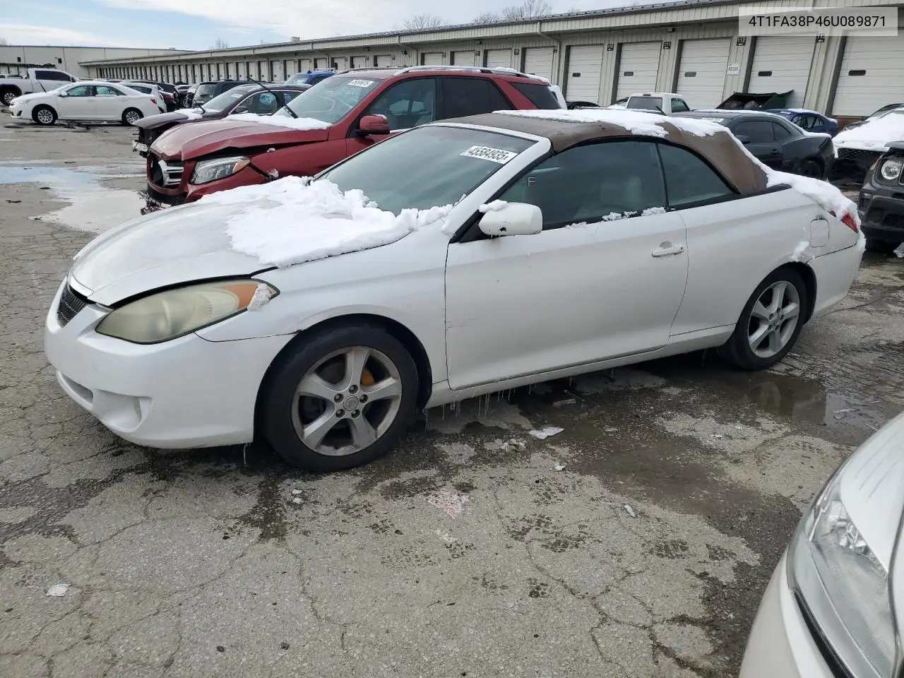 2006 Toyota Camry Solara Se VIN: 4T1FA38P46U089871 Lot: 45584935