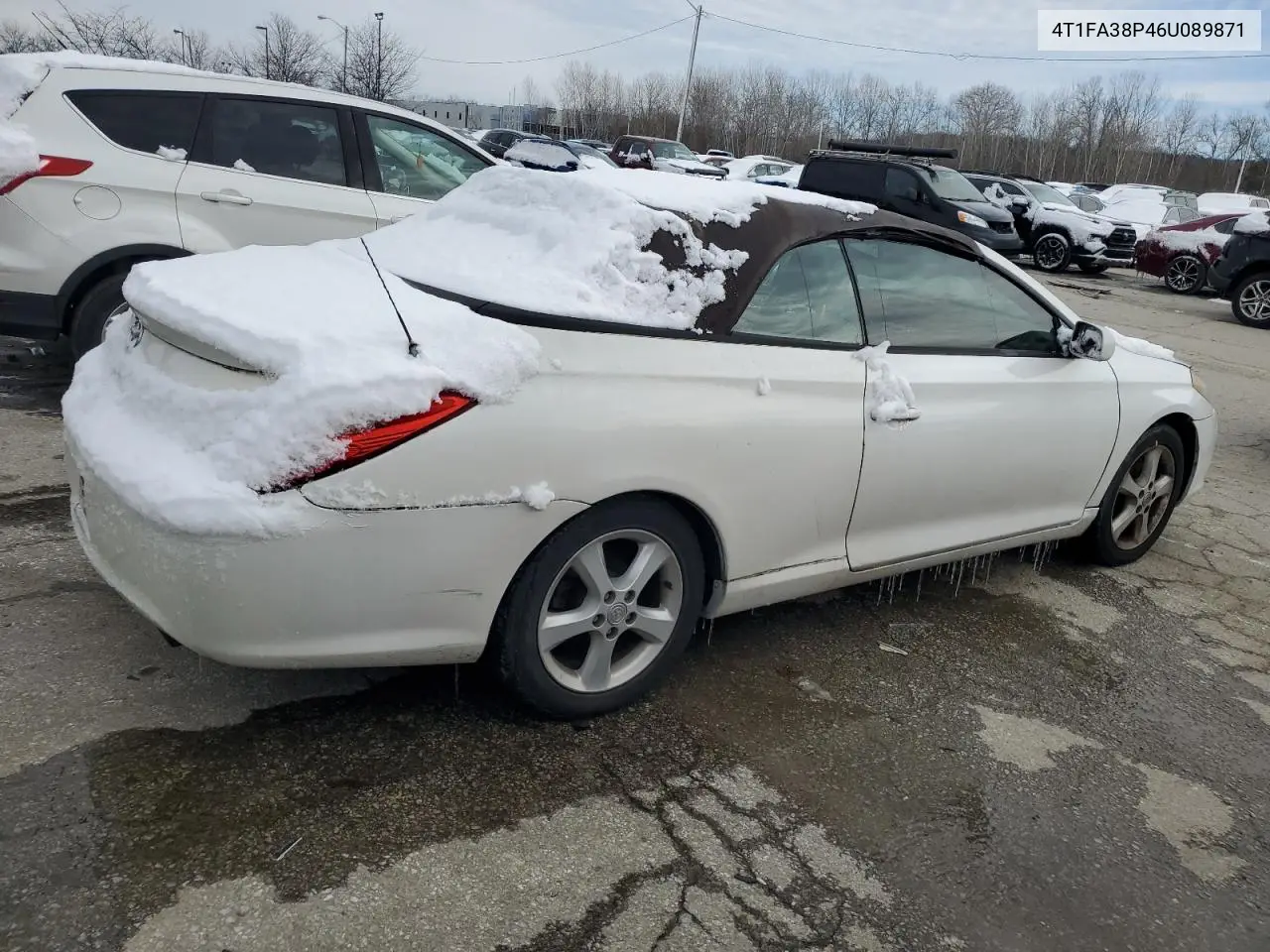 2006 Toyota Camry Solara Se VIN: 4T1FA38P46U089871 Lot: 45584935