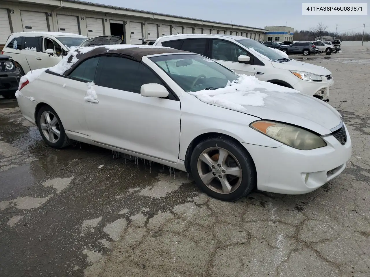 2006 Toyota Camry Solara Se VIN: 4T1FA38P46U089871 Lot: 45584935