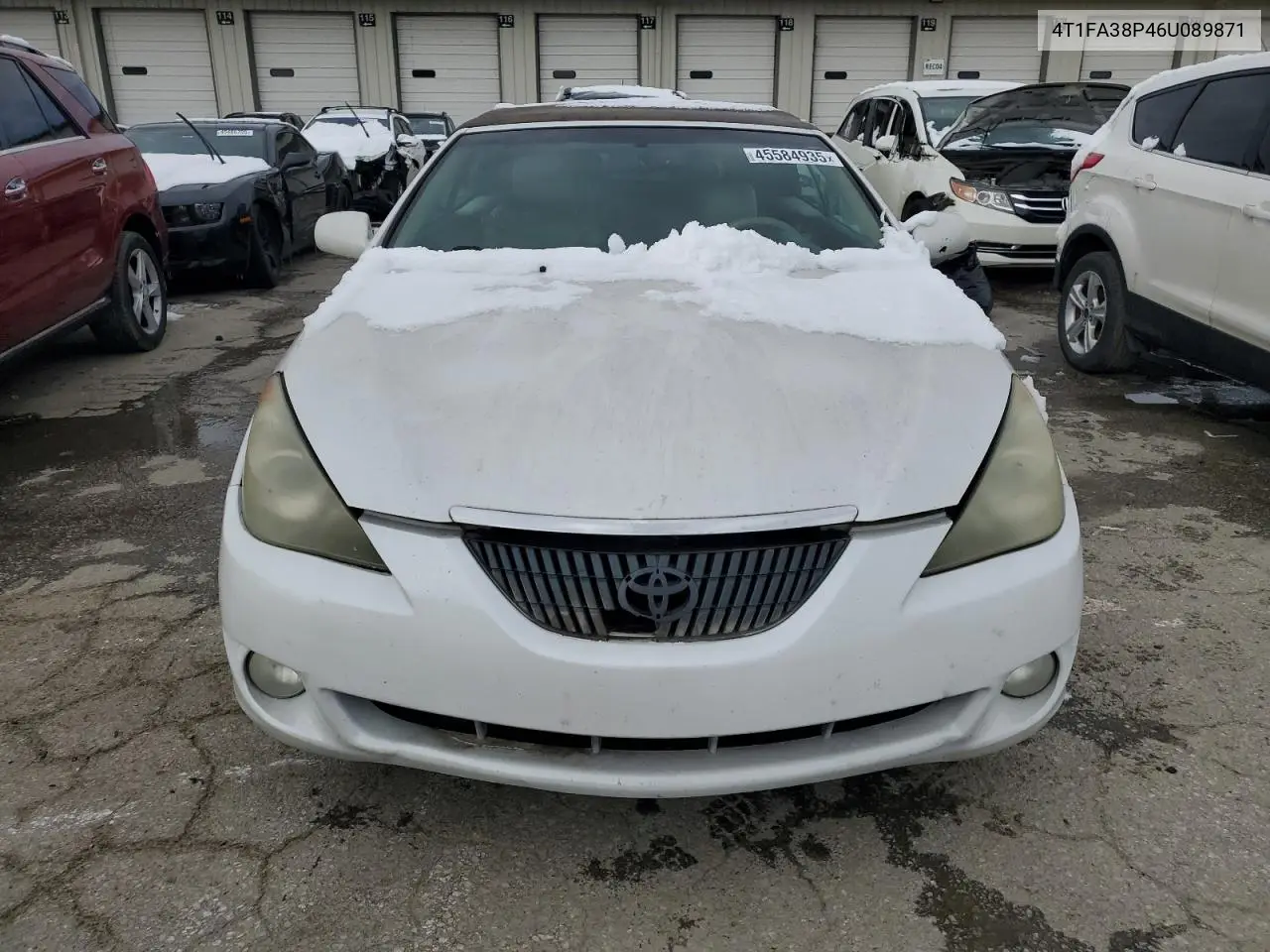 2006 Toyota Camry Solara Se VIN: 4T1FA38P46U089871 Lot: 45584935