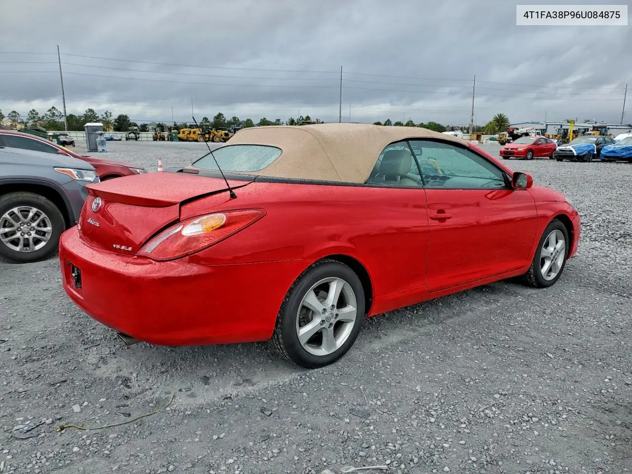 4T1FA38P96U084875 2006 Toyota Camry Solara Se