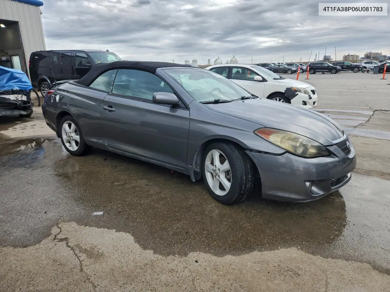 4T1FA38P06U081783 2006 Toyota Camry Solara Se