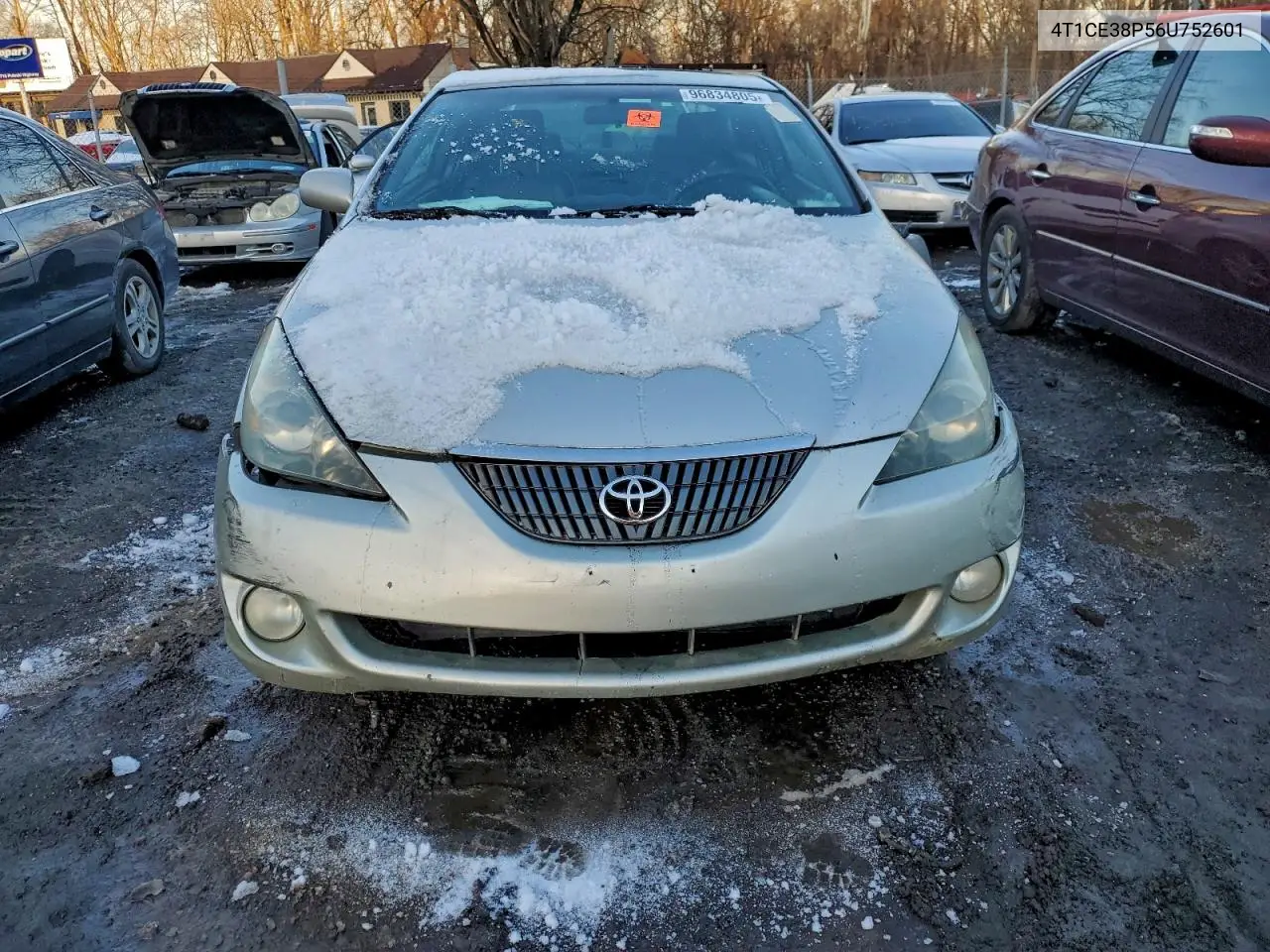4T1CE38P56U752601 2006 Toyota Camry Solara Se