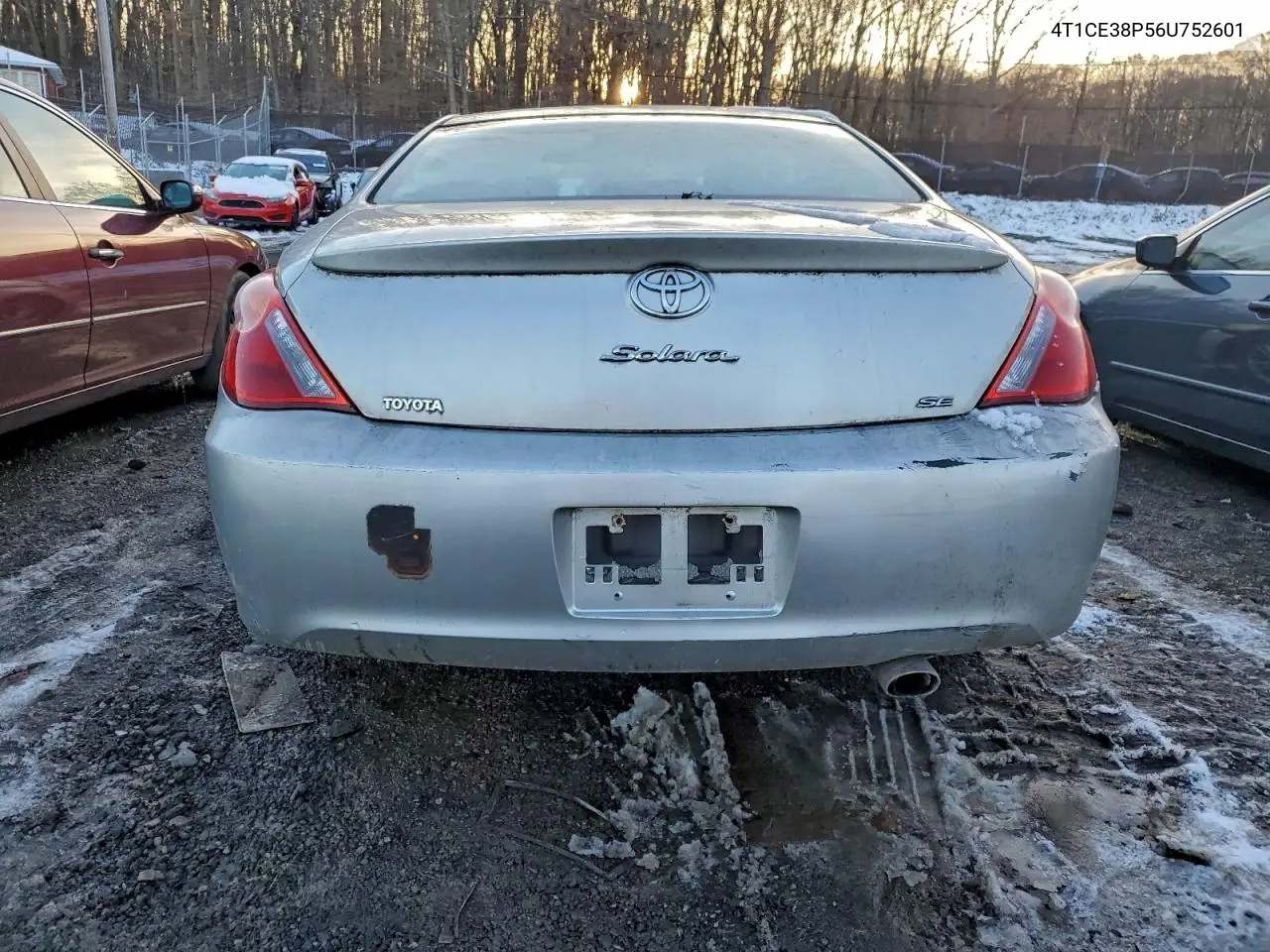 4T1CE38P56U752601 2006 Toyota Camry Solara Se