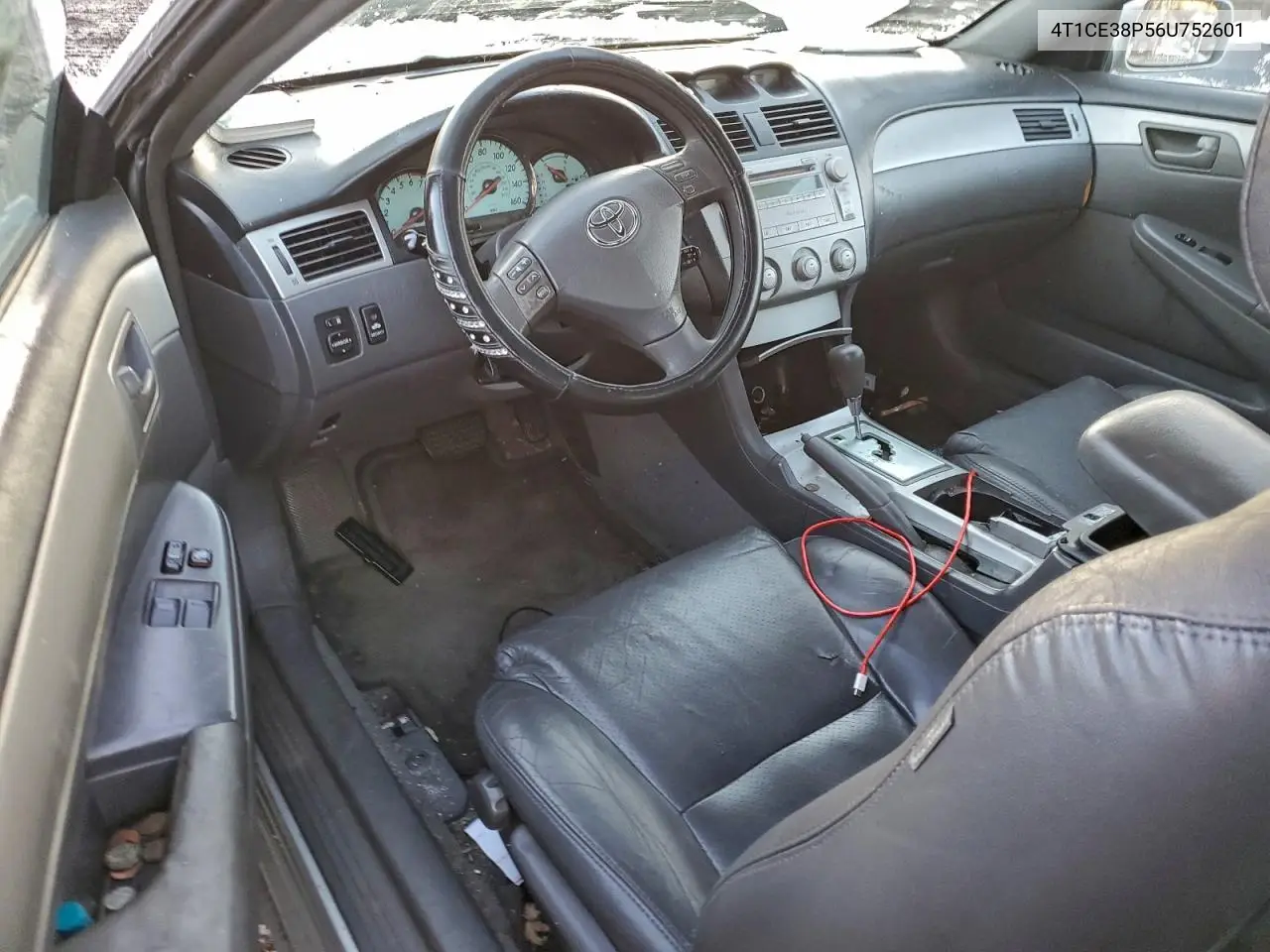 4T1CE38P56U752601 2006 Toyota Camry Solara Se
