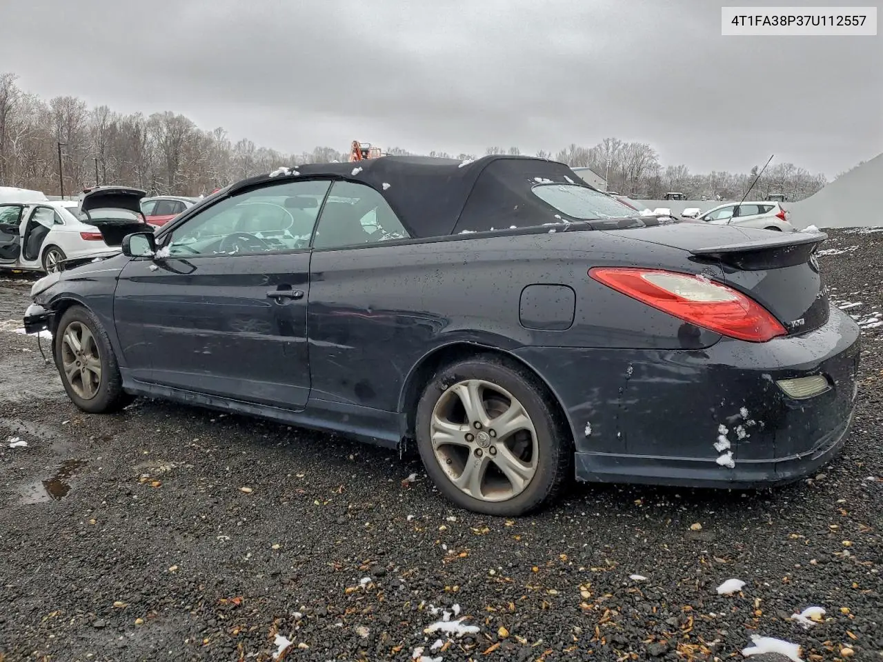 4T1FA38P37U112557 2007 Toyota Camry Solara Se