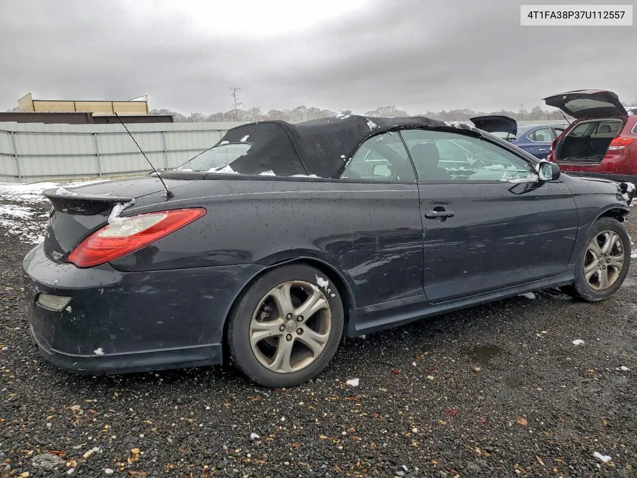 4T1FA38P37U112557 2007 Toyota Camry Solara Se