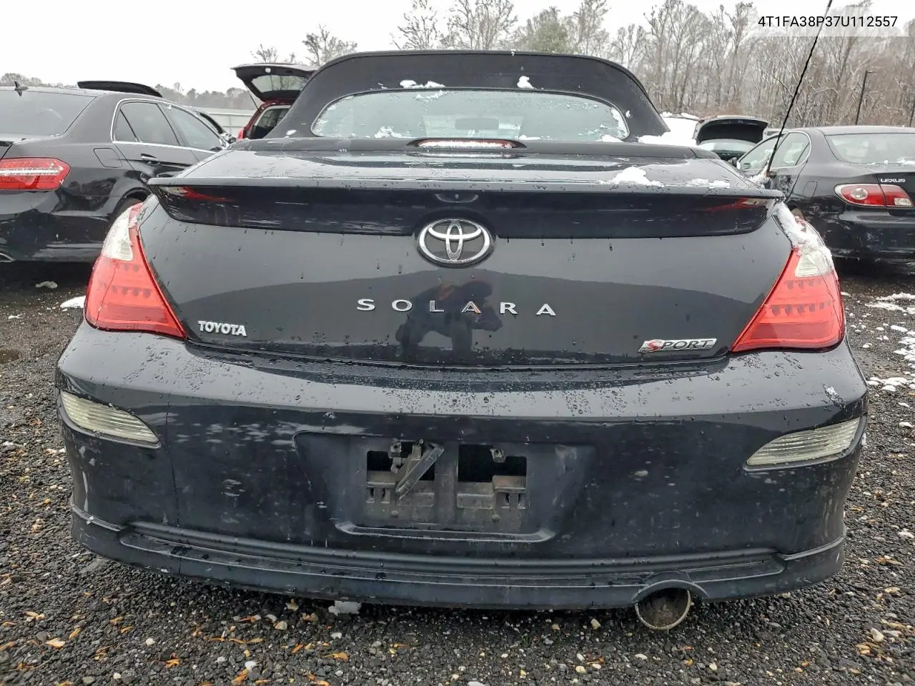 4T1FA38P37U112557 2007 Toyota Camry Solara Se