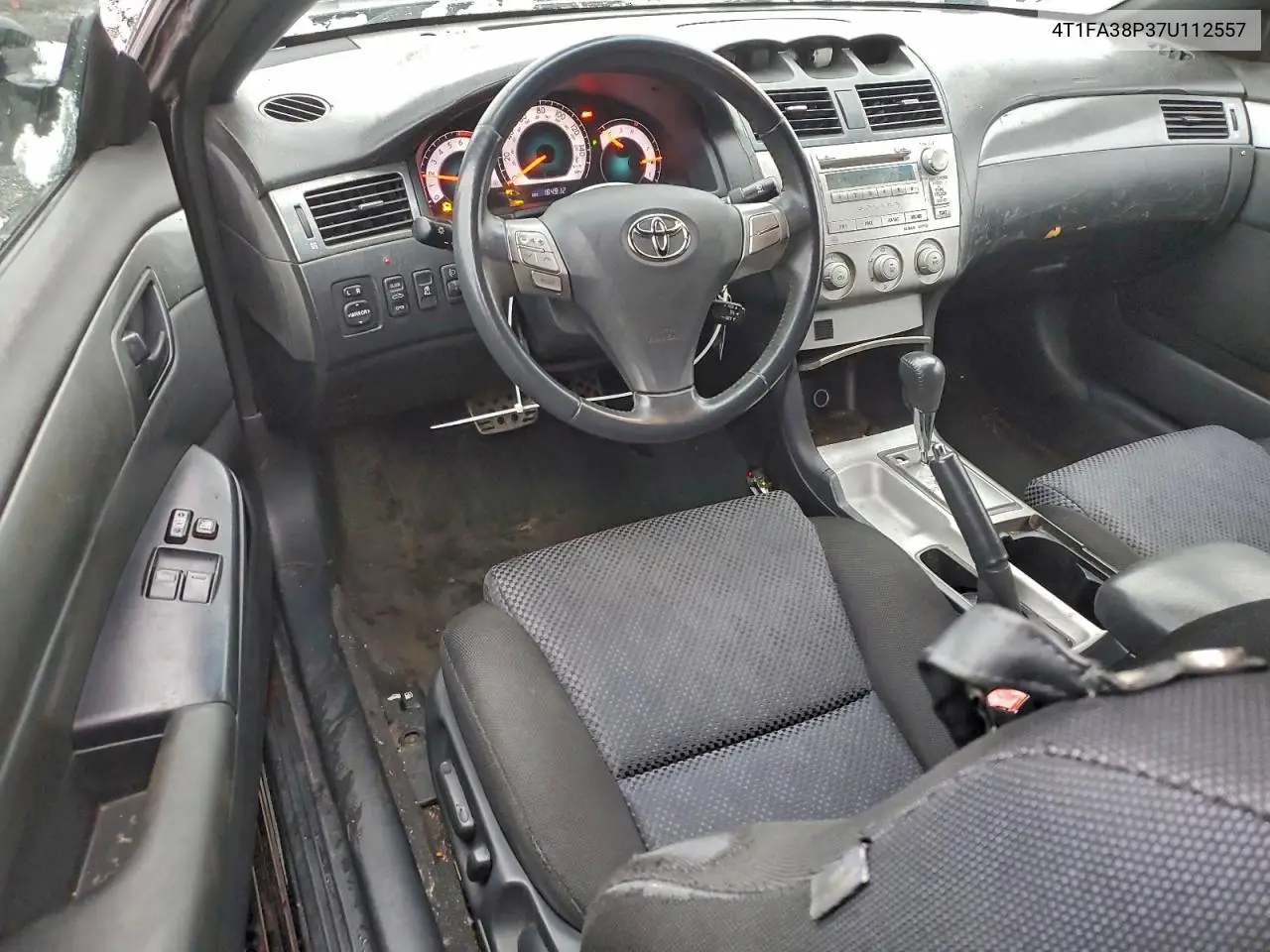 4T1FA38P37U112557 2007 Toyota Camry Solara Se