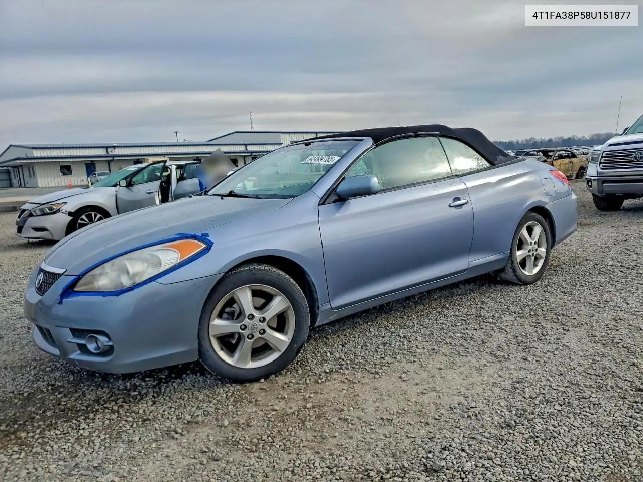 4T1FA38P58U151877 2008 Toyota Camry Solara Se