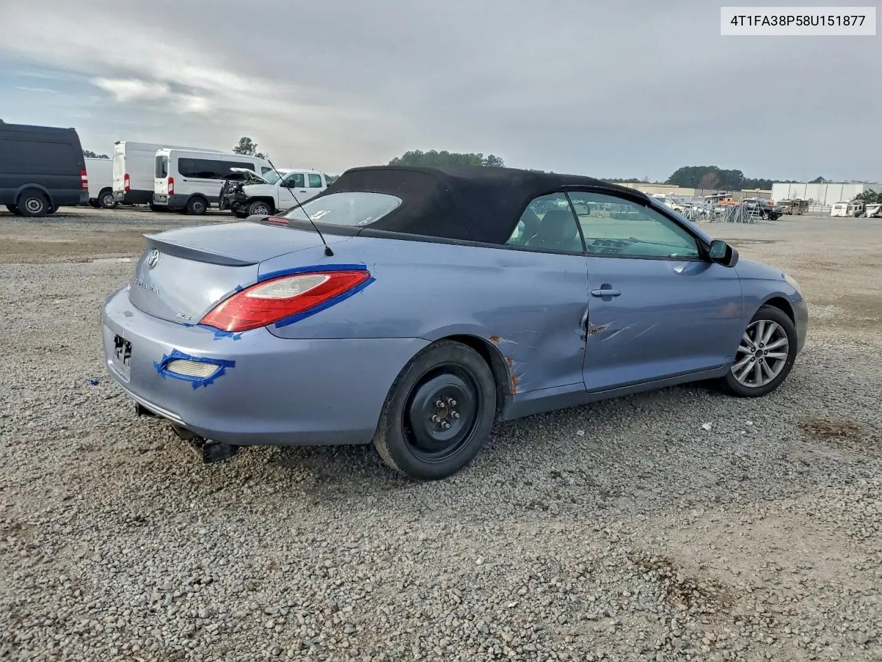 4T1FA38P58U151877 2008 Toyota Camry Solara Se