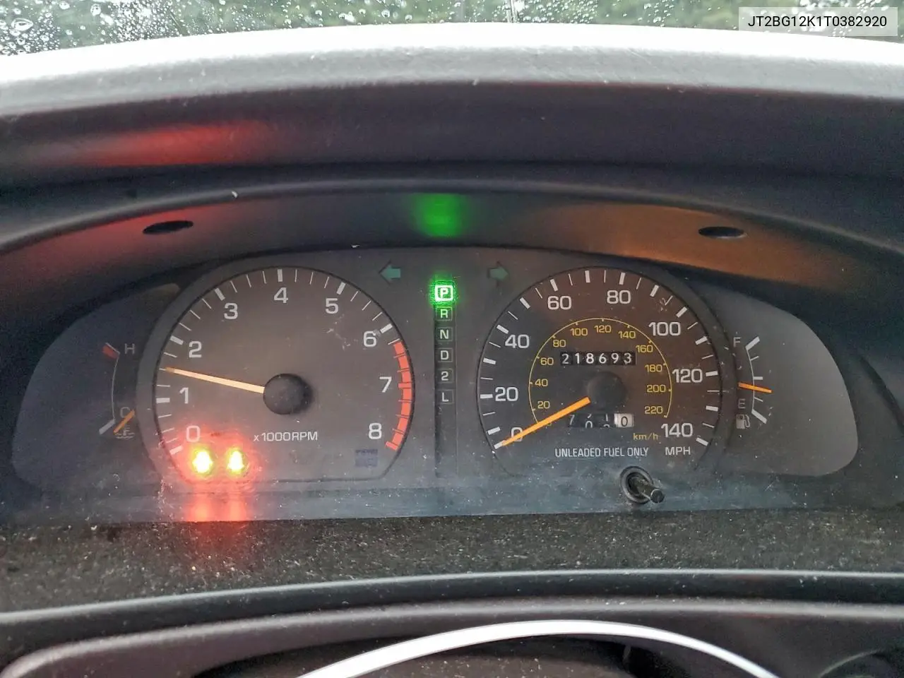JT2BG12K1T0382920 1996 Toyota Camry Dx