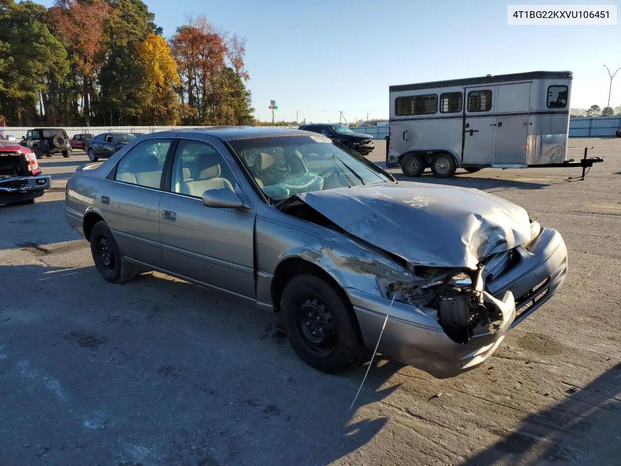 4T1BG22KXVU106451 1997 Toyota Camry Ce