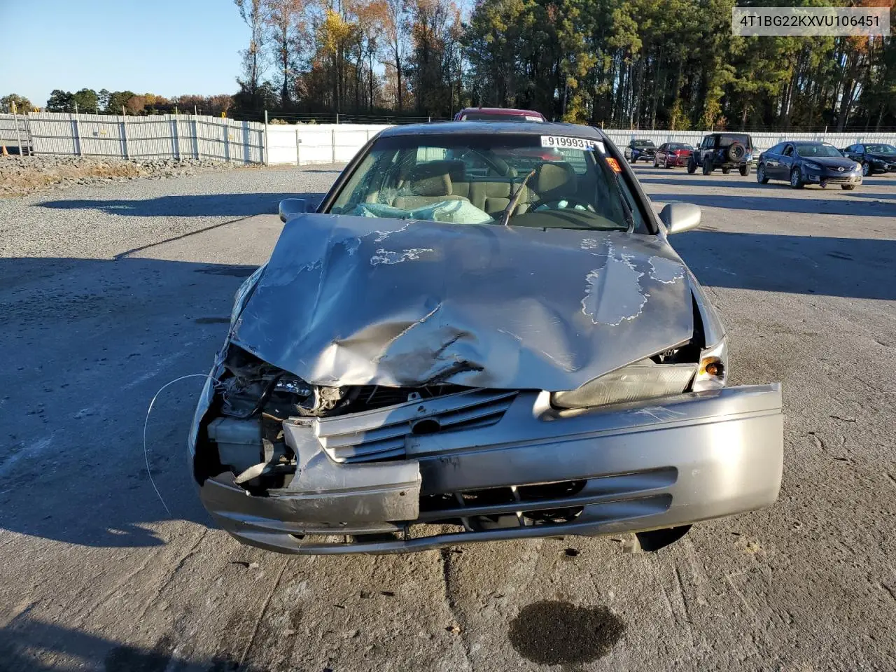 4T1BG22KXVU106451 1997 Toyota Camry Ce