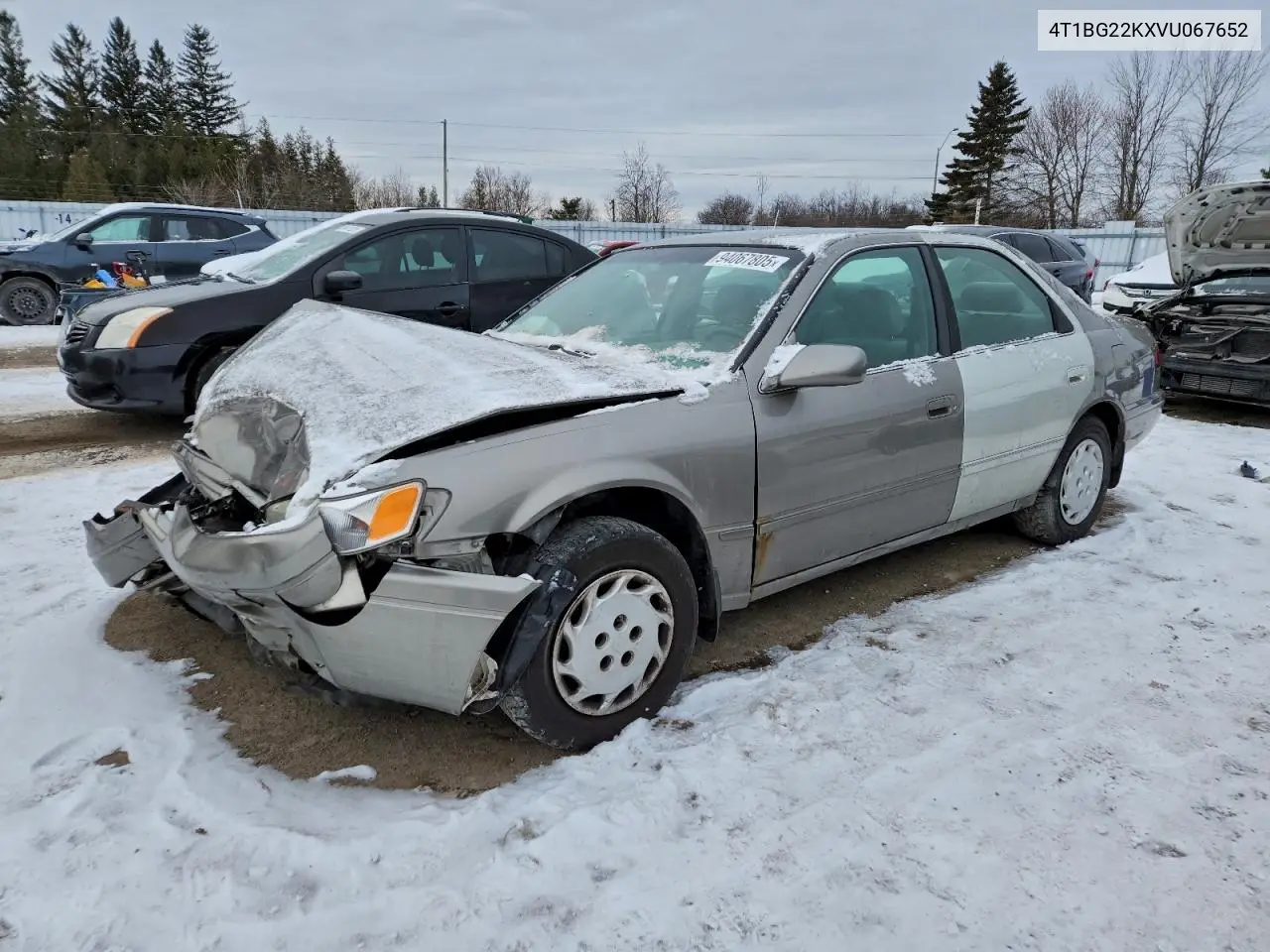 4T1BG22KXVU067652 1997 Toyota Camry Ce