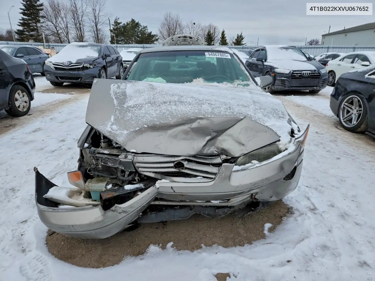 4T1BG22KXVU067652 1997 Toyota Camry Ce