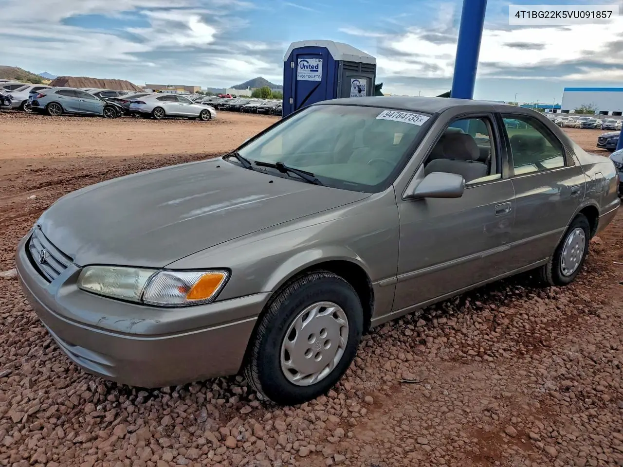 4T1BG22K5VU091857 1997 Toyota Camry Ce