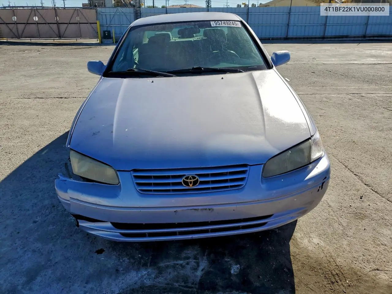 4T1BF22K1VU000800 1997 Toyota Camry Ce
