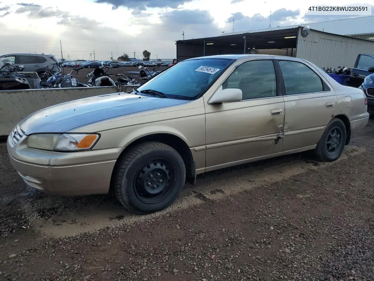 4T1BG22K8WU230591 1998 Toyota Camry Ce