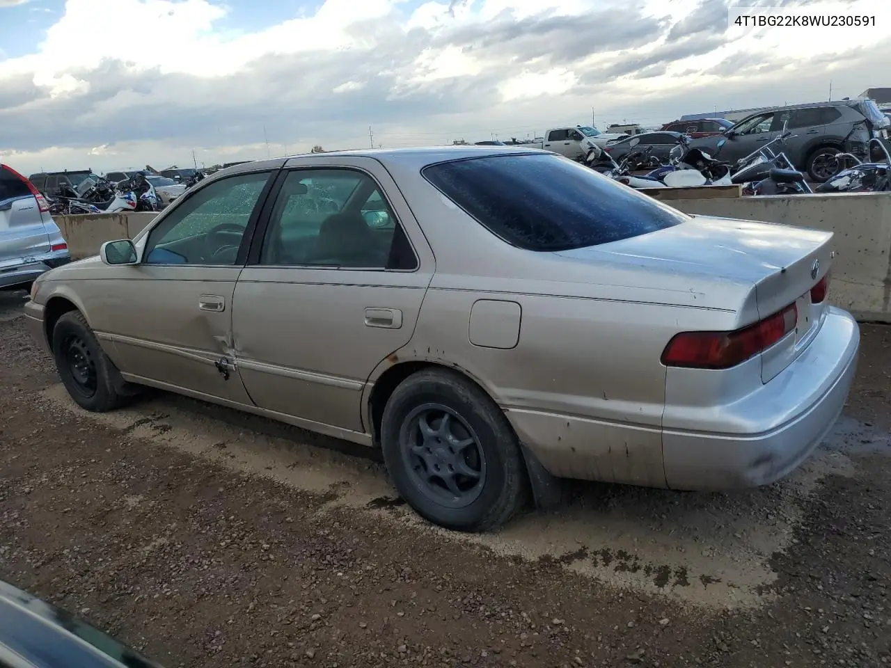 4T1BG22K8WU230591 1998 Toyota Camry Ce