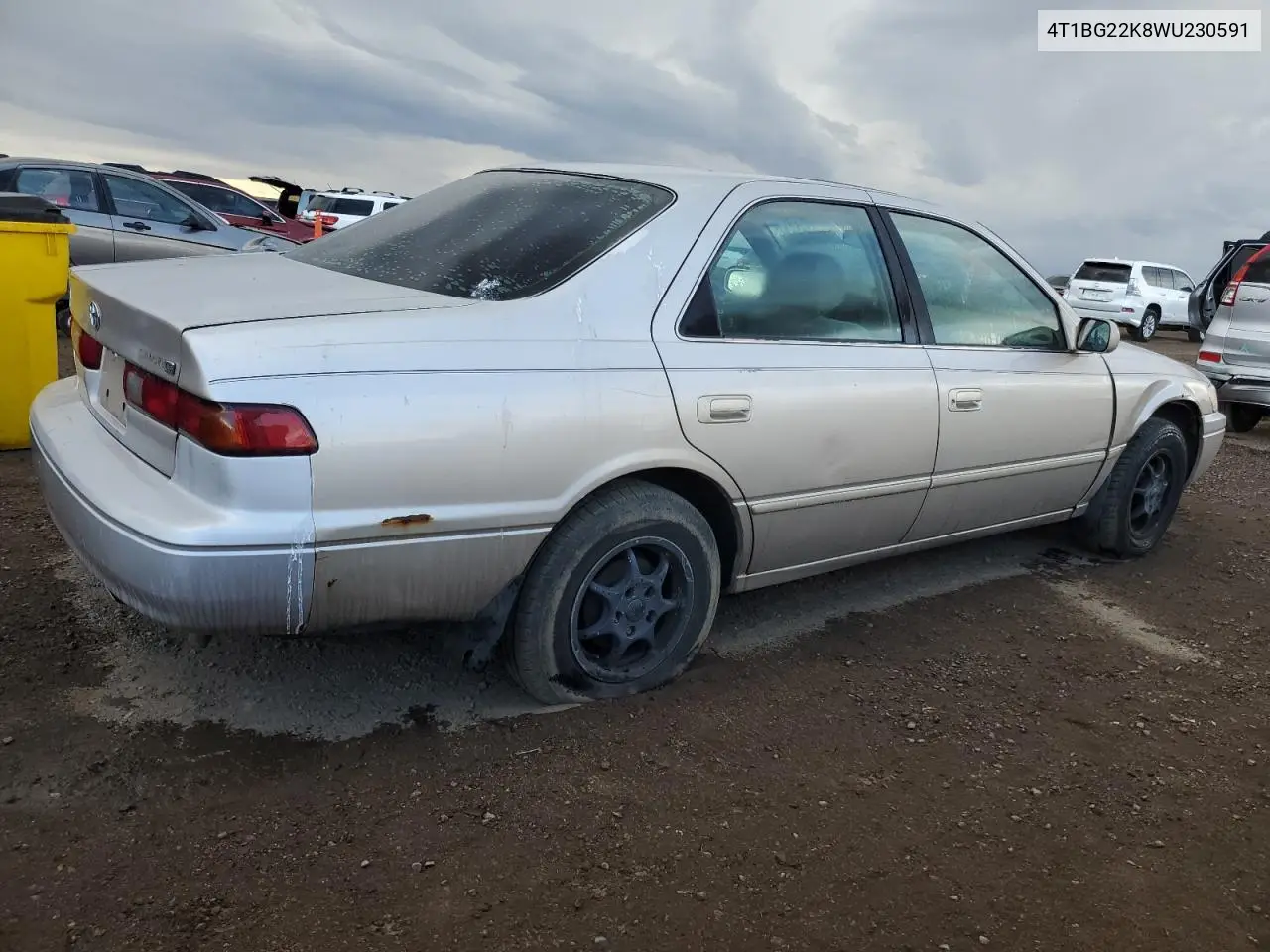 4T1BG22K8WU230591 1998 Toyota Camry Ce