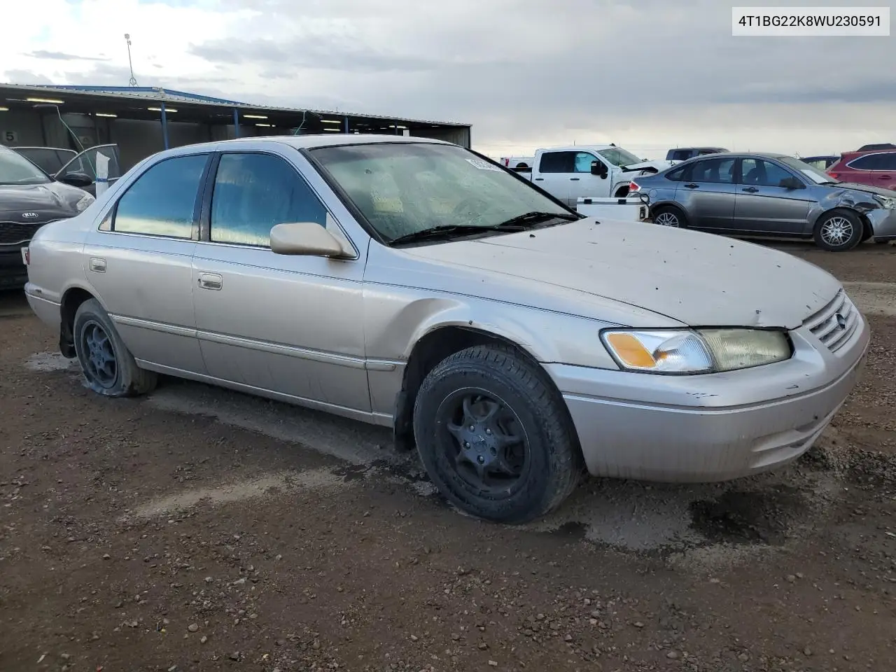 4T1BG22K8WU230591 1998 Toyota Camry Ce