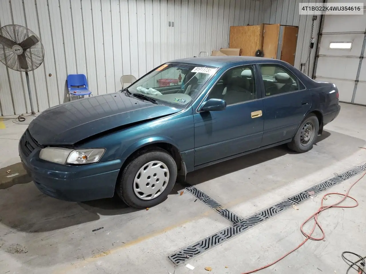 4T1BG22K4WU354616 1998 Toyota Camry Ce