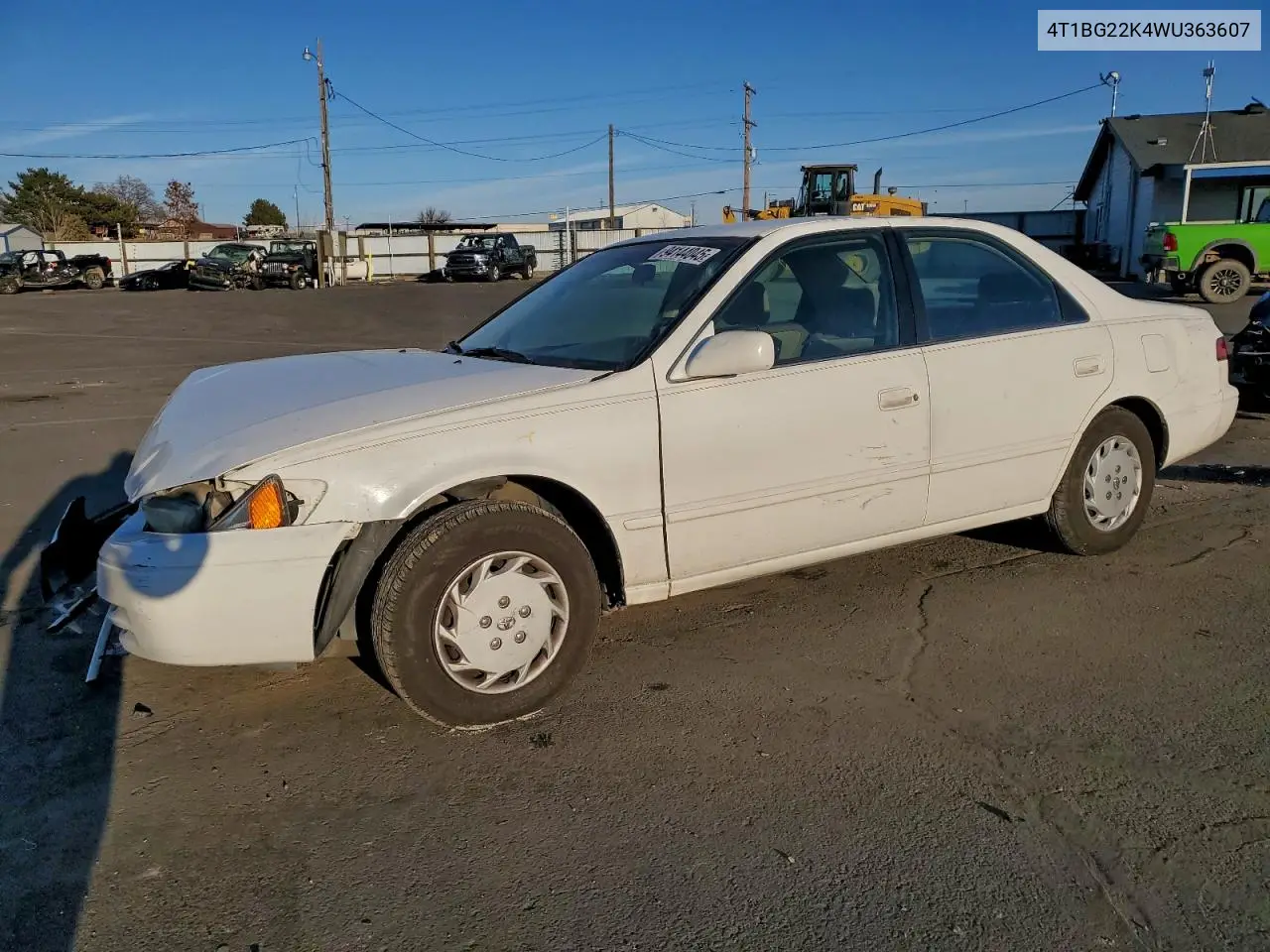 4T1BG22K4WU363607 1998 Toyota Camry Ce