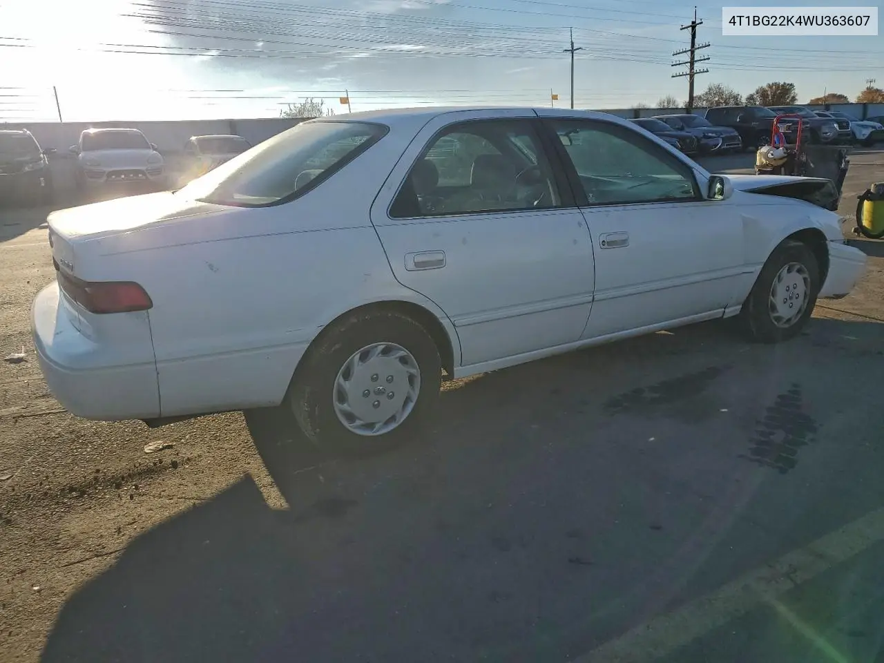 4T1BG22K4WU363607 1998 Toyota Camry Ce