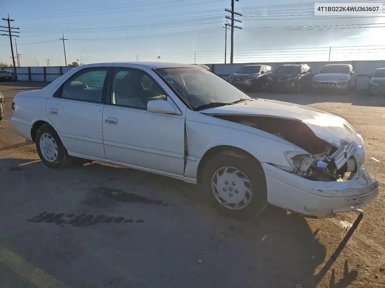 4T1BG22K4WU363607 1998 Toyota Camry Ce