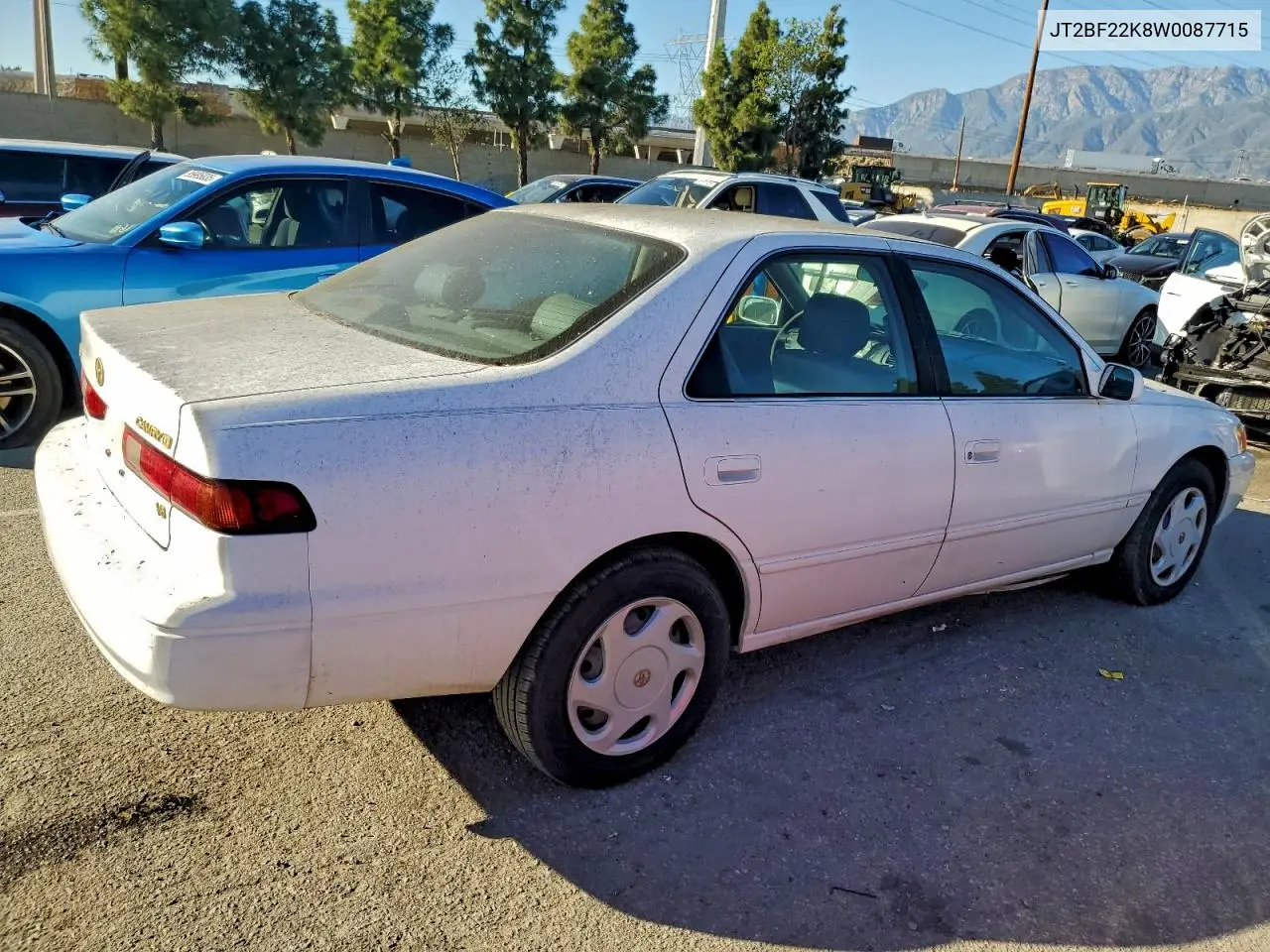 JT2BF22K8W0087715 1998 Toyota Camry Ce