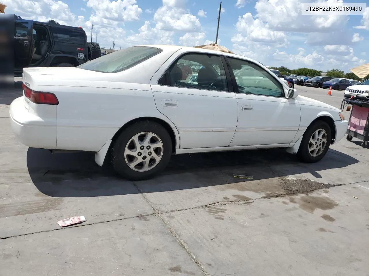 1999 Toyota Camry Le VIN: JT2BF22K3X0189490 Lot: 67501454