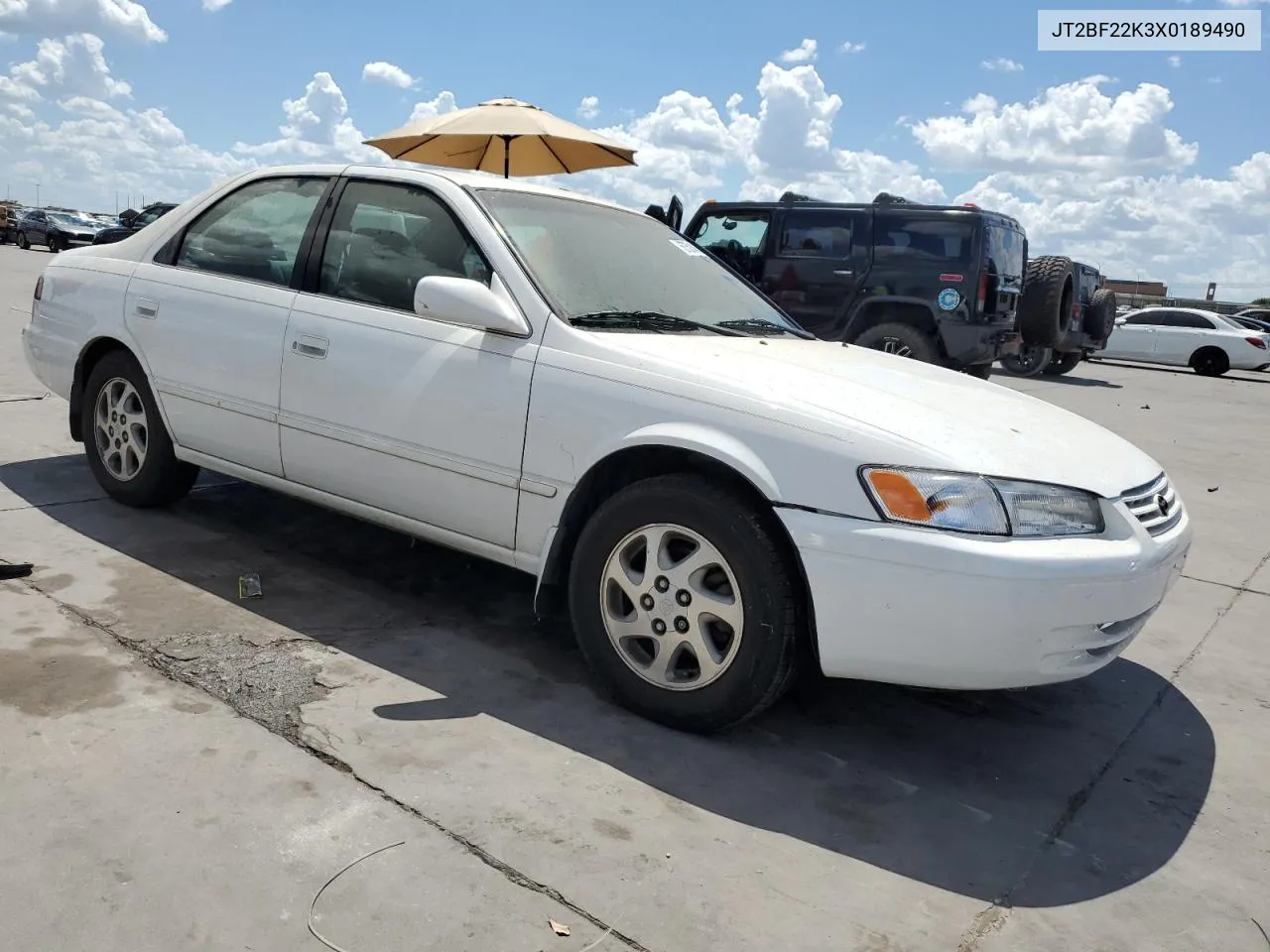 1999 Toyota Camry Le VIN: JT2BF22K3X0189490 Lot: 67501454