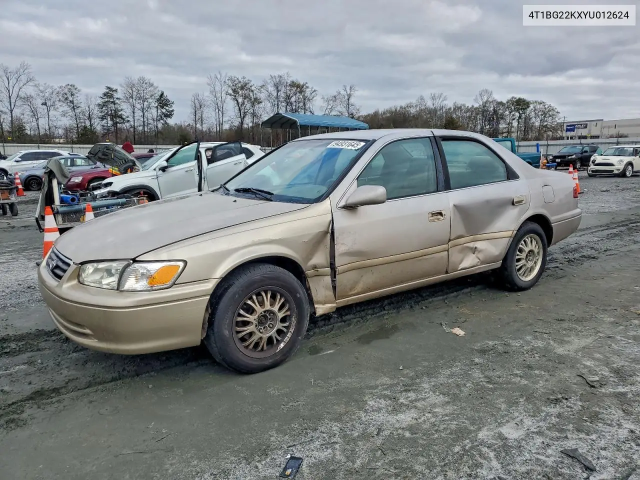 4T1BG22KXYU012624 2000 Toyota Camry Ce