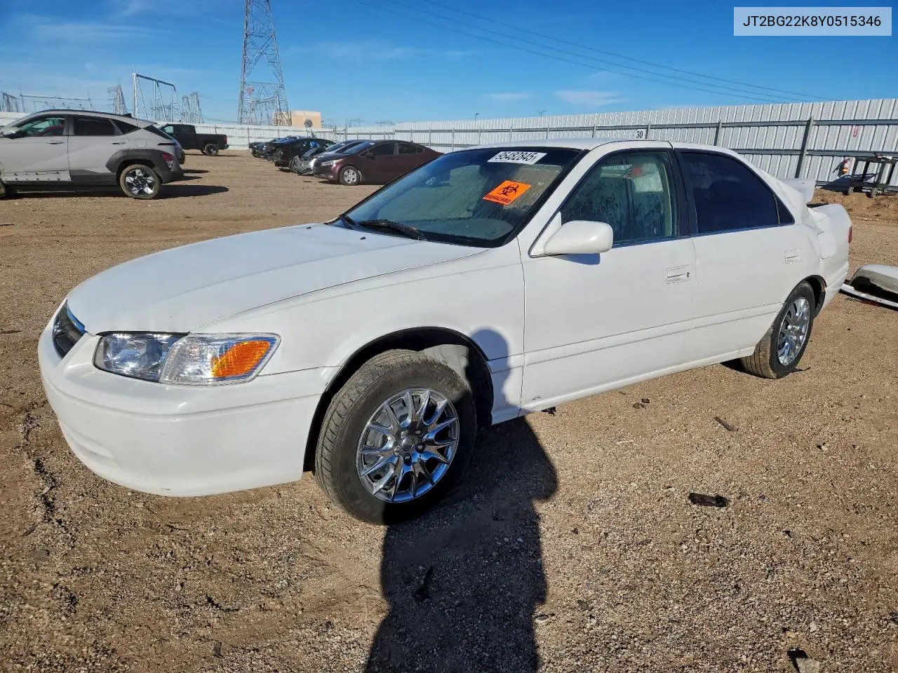 JT2BG22K8Y0515346 2000 Toyota Camry Ce