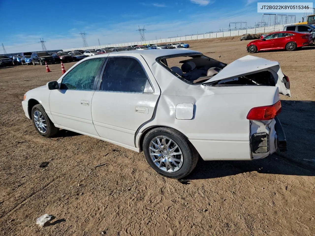 JT2BG22K8Y0515346 2000 Toyota Camry Ce
