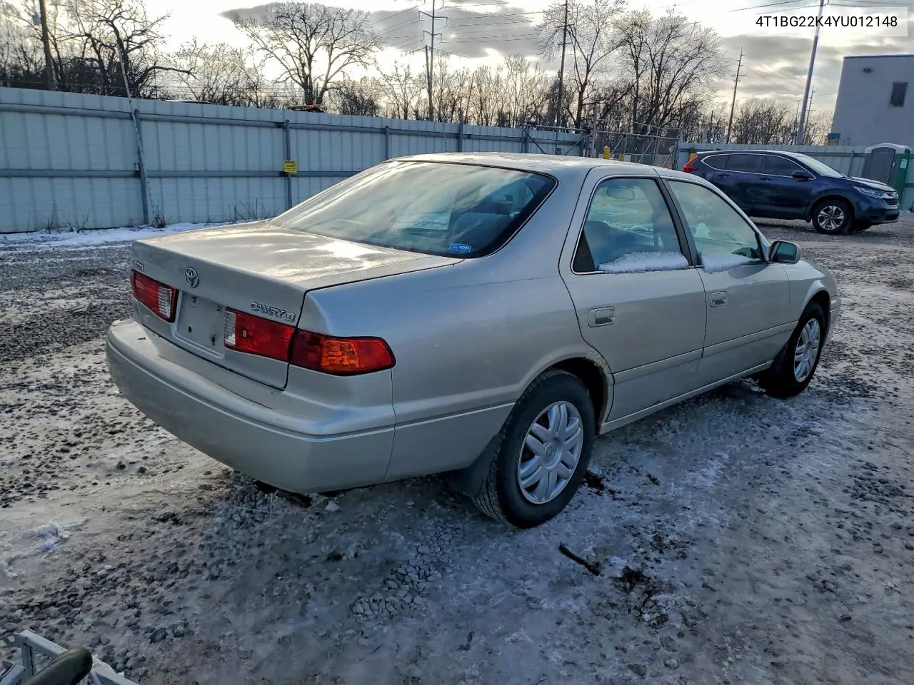 4T1BG22K4YU012148 2000 Toyota Camry Ce