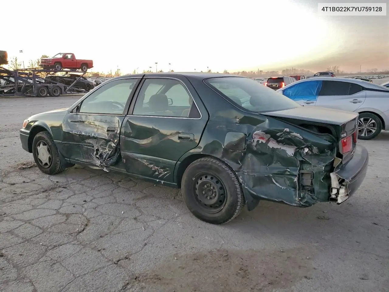 4T1BG22K7YU759128 2000 Toyota Camry Ce