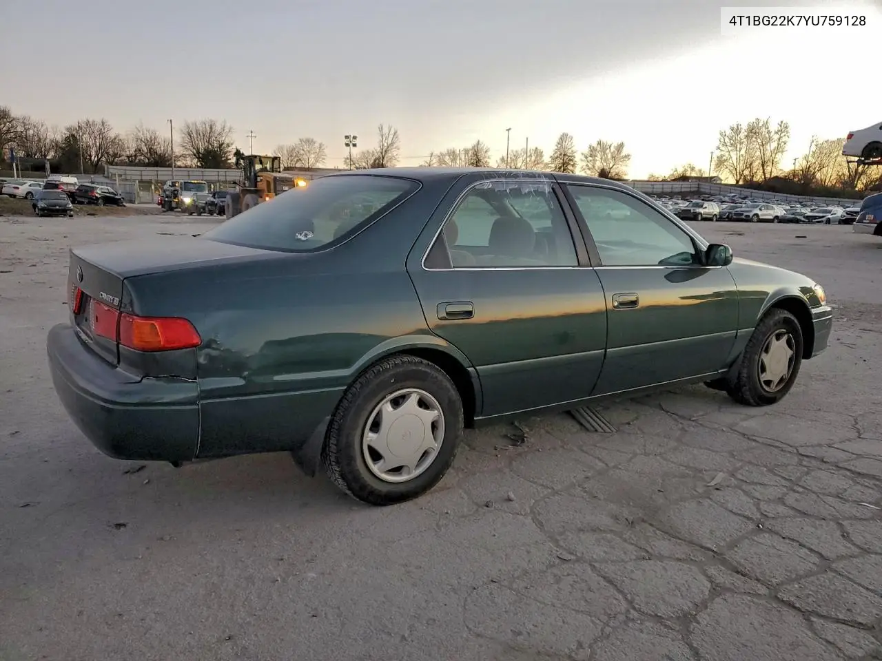 4T1BG22K7YU759128 2000 Toyota Camry Ce