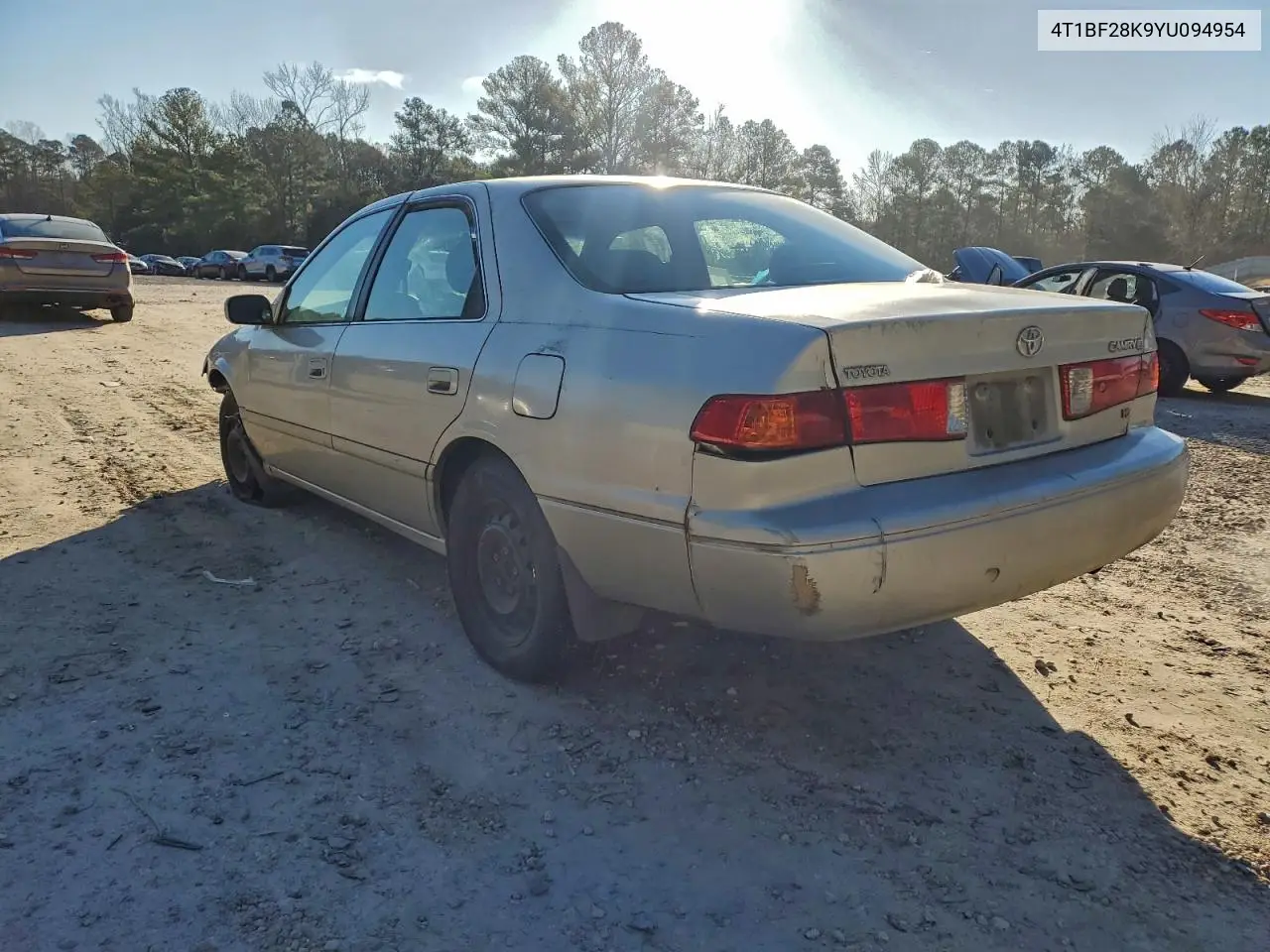 4T1BF28K9YU094954 2000 Toyota Camry Le V6