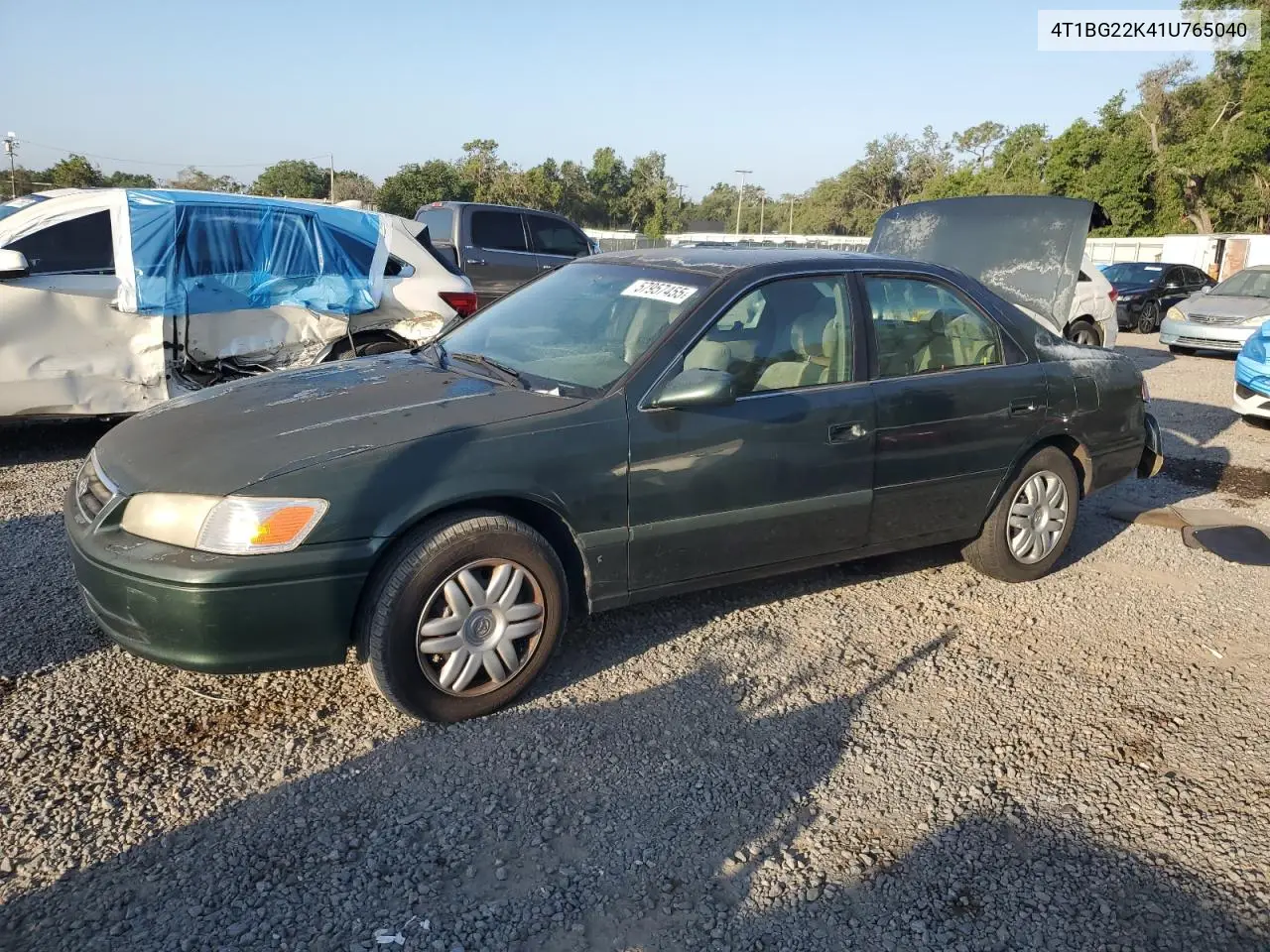 4T1BG22K41U765040 2001 Toyota Camry Ce