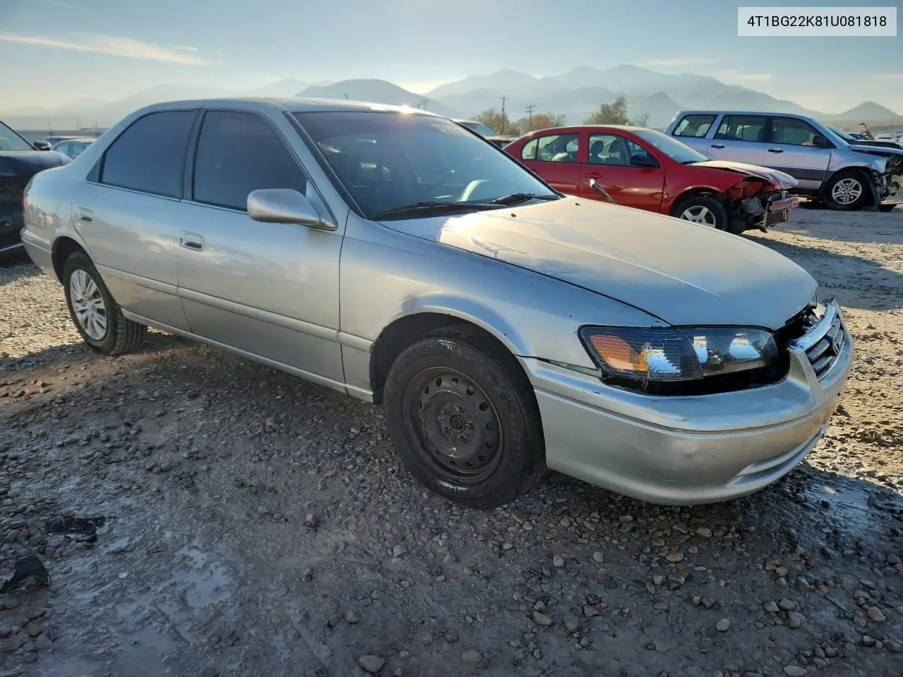 4T1BG22K81U081818 2001 Toyota Camry Ce