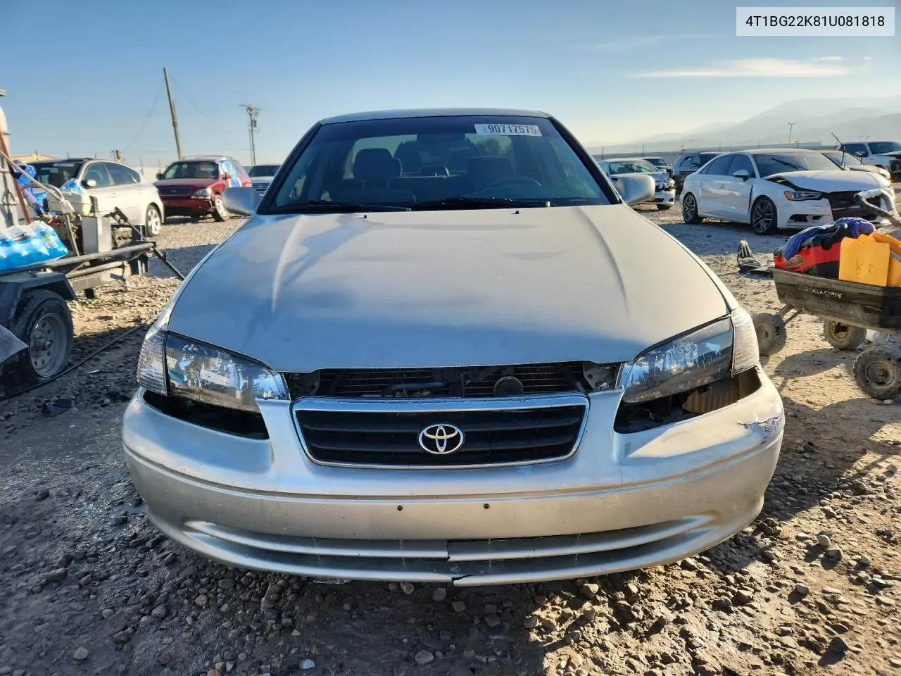 4T1BG22K81U081818 2001 Toyota Camry Ce