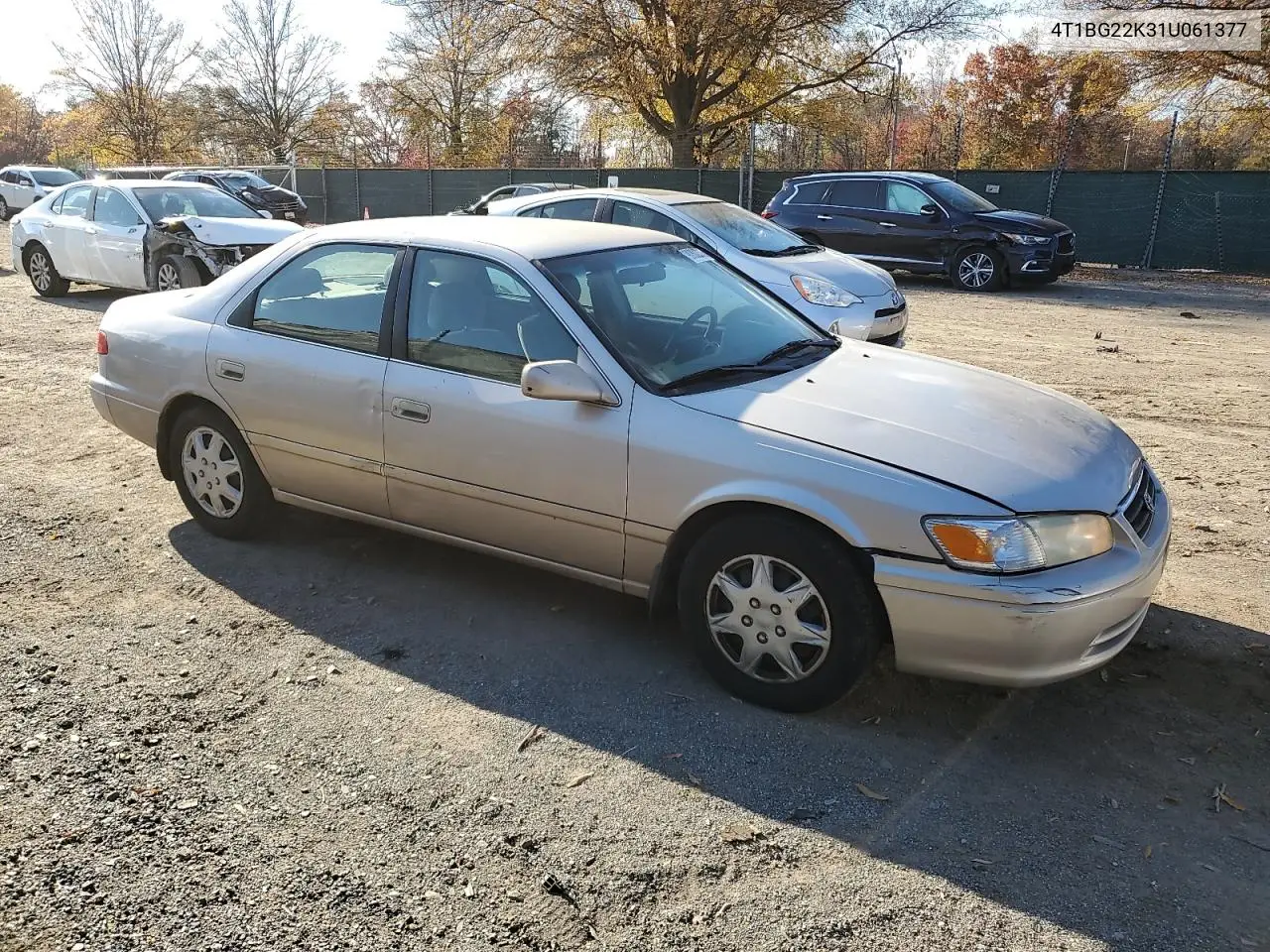 4T1BG22K31U061377 2001 Toyota Camry Ce