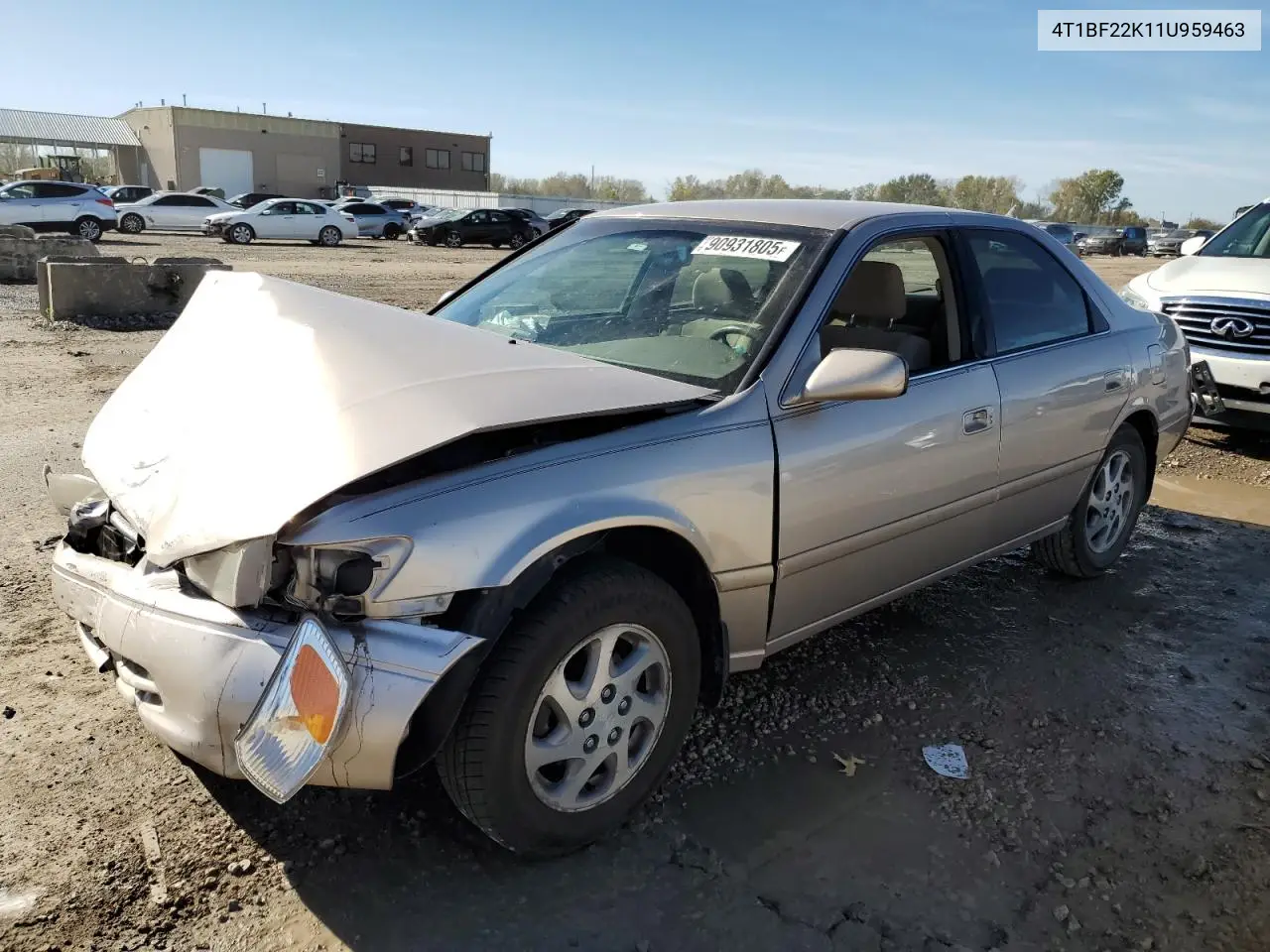 4T1BF22K11U959463 2001 Toyota Camry Le