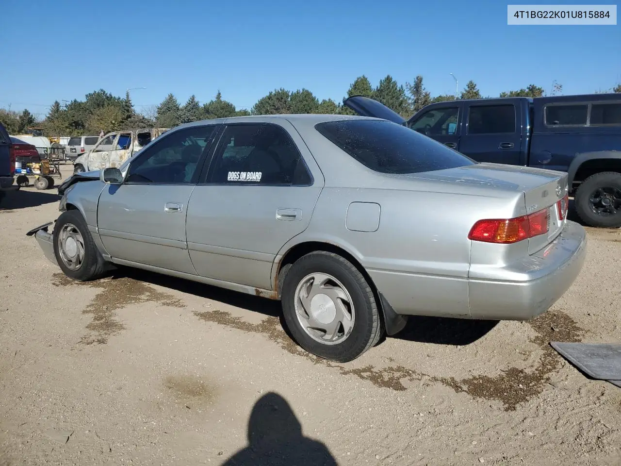 4T1BG22K01U815884 2001 Toyota Camry Ce